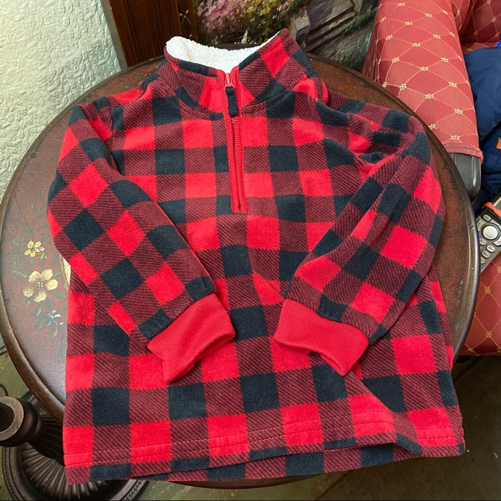 Carter's Plaid Fleece